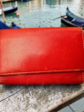 Gucci vintage Red Key Case